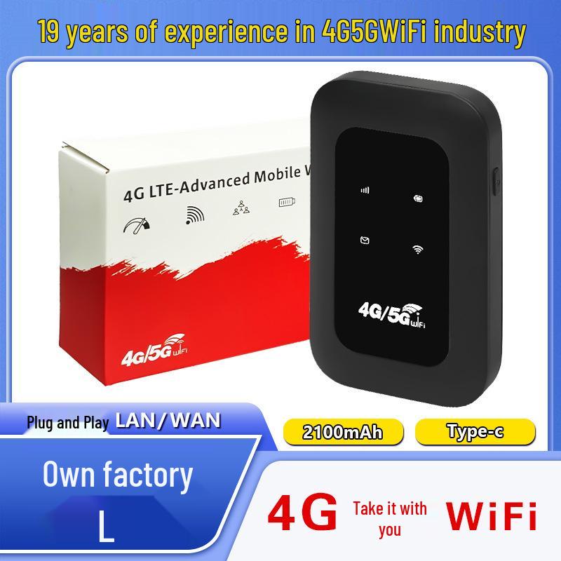 MF800 Portable 4G LTE WiFi Car Router - Black, H806 Model