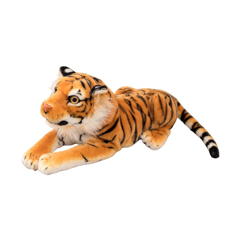 Realistic Tigering Tissue Box Cover PP Cotton Materials Storage Holder for Bathroom Home Car Office Decoration