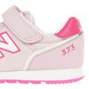 New Balance YV373 Narrow 619373 Pink Kids' Sneakers, Strap, Children's Shoes, XU2,