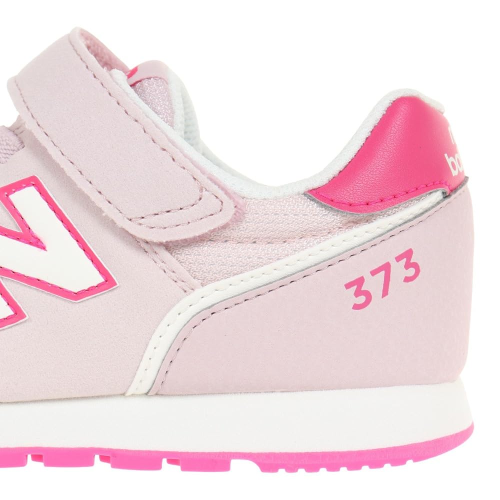 New Balance YV373 Narrow 619373 Pink Kids' Sneakers, Strap, Children's Shoes, XU2,