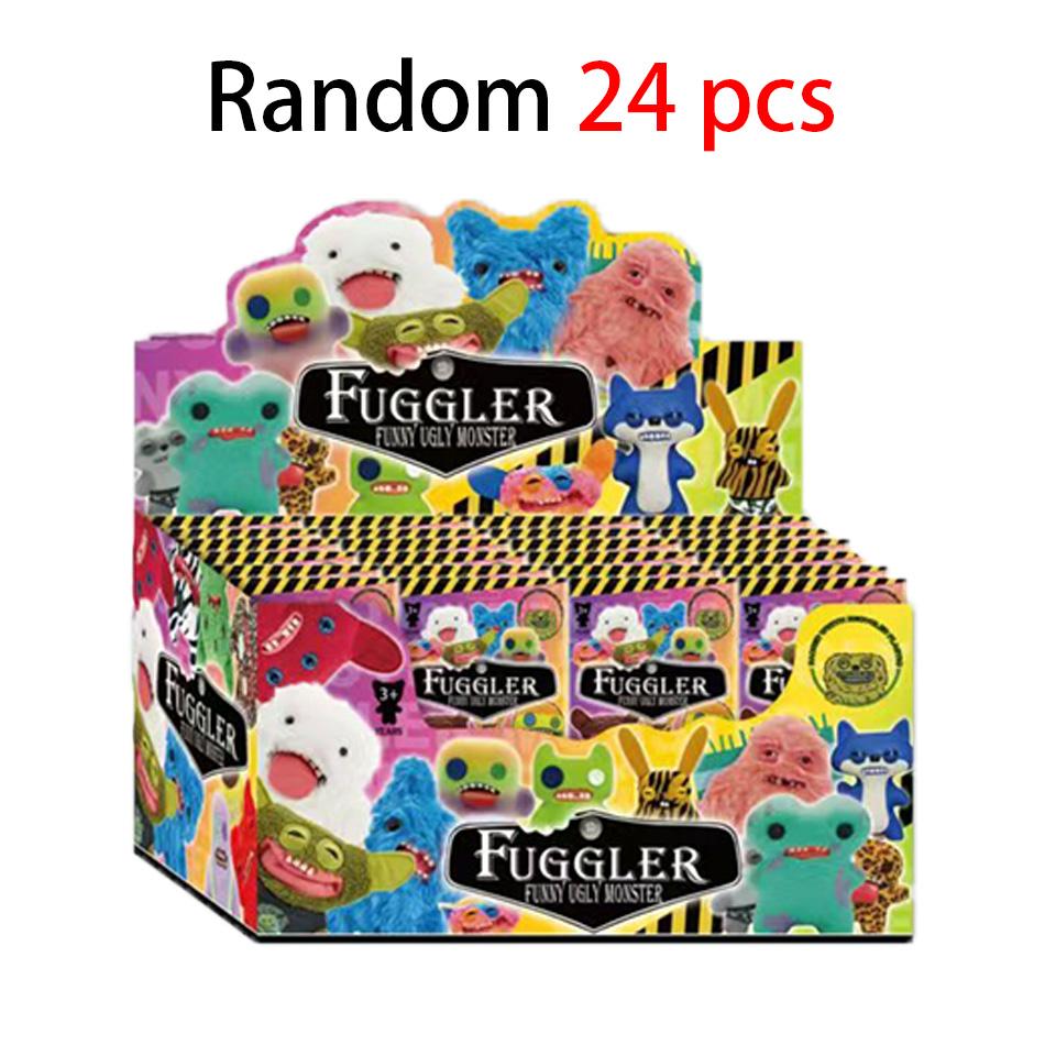 Fuggler Zahnmonster Serie Blind Box Lustiges Hässliches Actionspielzeug Kreatives Blindes Sammlermodell Puppen Cartoon Trendiges Überraschungsgeschenk