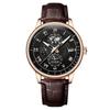 Watches Mens Top Brand Luxury Watch Calendar with Leather Band Fashion Business Quartz Wristwatch Casual Clock