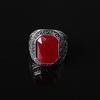 Men's Women's Lover Vintage Carved Geometric Resin Alloy Party Jewelry Ring