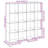 Bibliotecă Aspect Lemn Vintage 137,5 x 29 x 137,5 cm Lemn Prelucrat