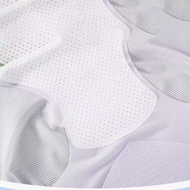 4Pcs/set Seamless Women Panties High Waist Ice Silk Quick-drying Underwear Ladies Summer Ultra-thin Panties Women Fitness Briefs