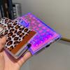 Samsung S25 Ultra Leopardenmuster Anruf-Alarm Hülle mit Sprachaktiviertem Blinken