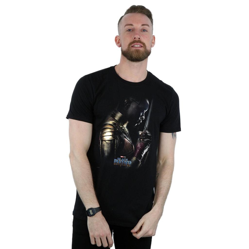 Marvel Mens Black Panther Okoye Poster T-Shirt