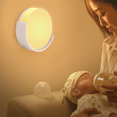 Light LED Control Sensing Lamp Night Lights EU Plug For Baby Children Living Room Bedroom Corridor Bathroom Light Lamp