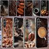 Newly Baked Coffee Beans Phone Case for Samsung A16 A26 A36 A56 A17 A37 A57 A07 A06 A02S A03 A04S A05S Galaxy Note 20 10 A50S A7