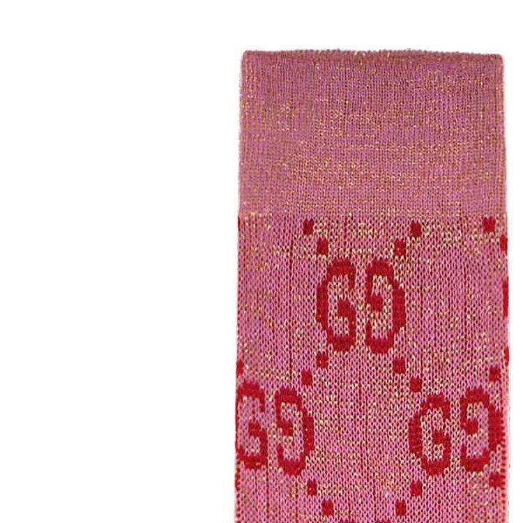 Gucci Bavlněné ponožky Gg 'Roseate/Pink' 476525-3G199-5872