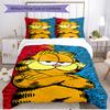 3pcs Duvet Cover Set (1*Duvet Cover + 2*Pillowcase, Without Core), Garfield Print Soft All‑Season Bedding Set, Home Bedroom Decor Gift