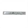 Mercedes-AMG Silbernes Metall-Logo-Aufkleber - Geeignet für AMG