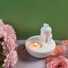 Animal Candlesticks Silicone Molds Frog Candle Holder Resins Molds DIY Gypsum Castings Mould for Table Decorations