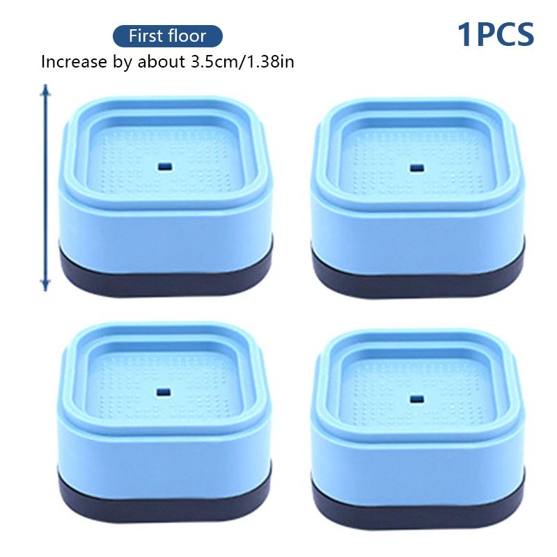

1/2/3 слоя регулируемая подушечка для ног для стиральной машины, нескользящий антивибрационный фиксатор, основание для увеличения кронштейна для холодильника, инструмент для поддержки layer