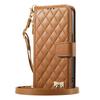 For Samsung Galaxy A57 A56 5G A54 A53 A52 A51 A71 4G A50 A30S Crossbody Wallet Case, Quilted Zip Pocket Card Holder Flip Cover