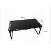 Compact Folding Picnic and Camping Table Set with Tactical Lamp Stand