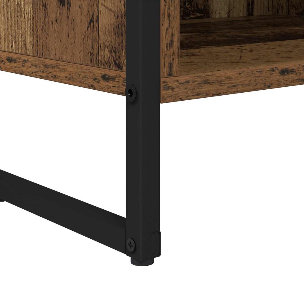 Vintage Wood TV Stand 100 x 36.5 x 30.5 cm Engineered Wood