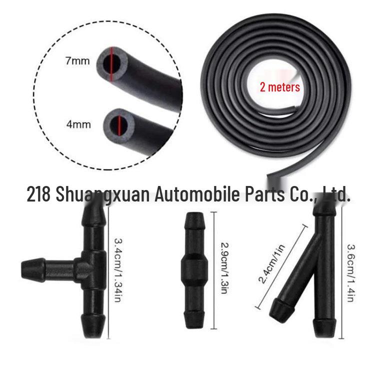 Windshield Washer Hose Kit for Toyota Lexus Single Nozzle
