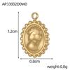 3PCS/LOT CARLIDANA Gold Plated Stainless Steel Charms Bow Knot Star Cross Butterfly Rose Heart Pendants DIY Jewelry