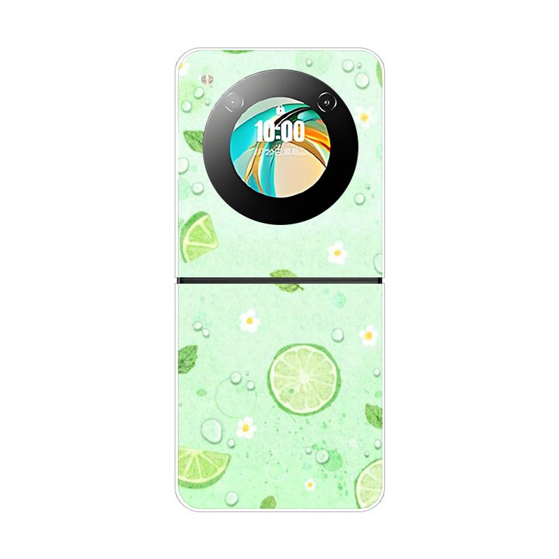 Pevný PC kryt pre ZTE Nubia Flip 2 Nárazuvzdorné puzdrá na telefón pre ZTE Libero Flip 2 5G Zadný priehľadný kryt Flip2 Coque Funda