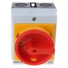 Weatherproof Switches Water & Dust Resistan Main Switches Circuit Breaker 4-Pin Rotary Switches with Plastic Housing