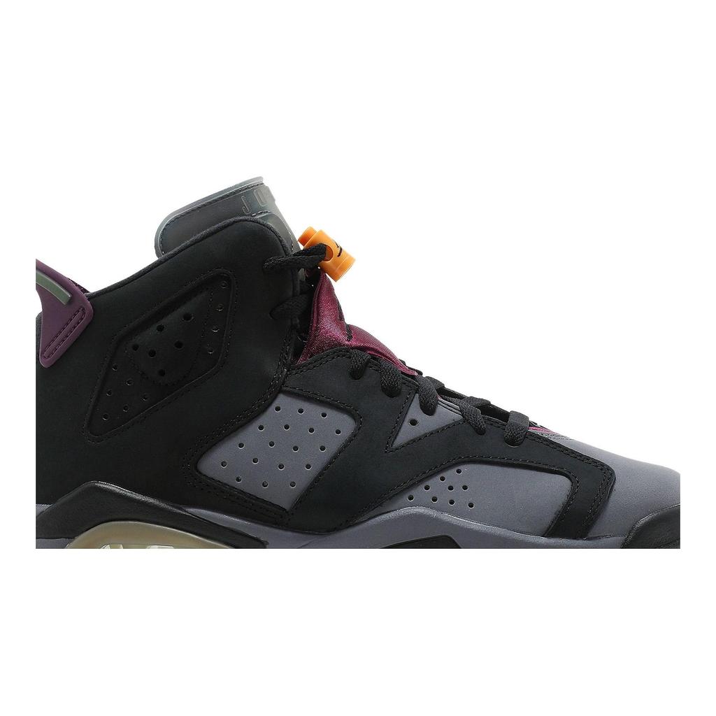 Air Jordan 6 Retro Grade School 'Bordeaux' (Unisex) Black / Light Graphite / Dark Grey / Bordeaux Kids' Basketball Shoes 384665 063