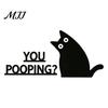 Unique Cat Lover Gift Nosy Black Door Topper Decor, Halloween Corner Acrylic Gothic Room Decoration Top Figurine for Bathroom Bedroom Home Lovers