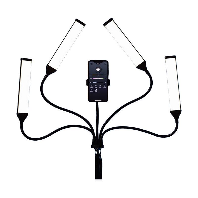 Ambitful Zhijie Four-Arm LED Fill Light for Streamers and Beauty Photography