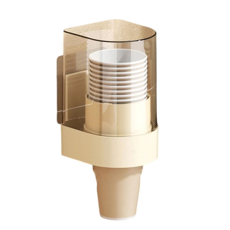 

Space Saving Sturdy Paper Cup Organizers Wall Mount Rack With Secure Storage For Multiple Cup Sizes S