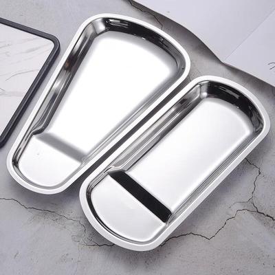 304 Stainless Steel Fan-Shaped Serving Dish