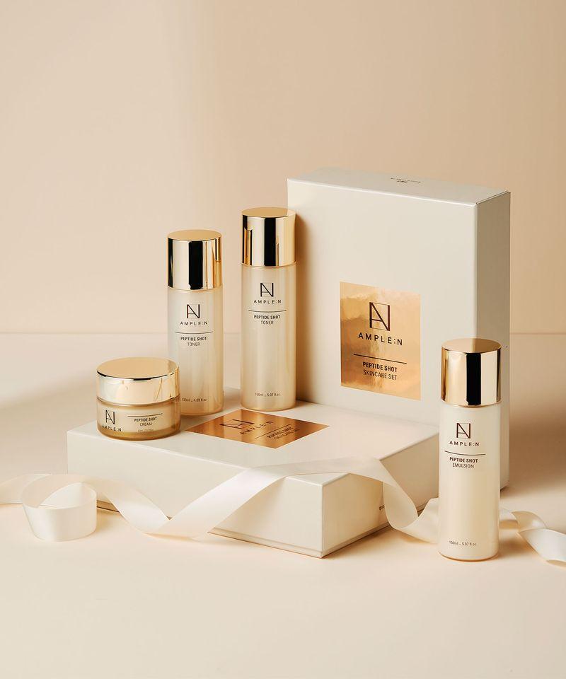 Ample N Peptide Shot Skincare 4-Piece Set