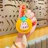 Leather Lovely Fruit Rabbit Keychain Ideal For Birthdays Anniversaries And