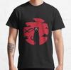 Redmoon Ninja Cat Abate gatinho ninja gato japonês sombra de gato Anime Japonês Camiseta para homens roupa estampada tamanho grande