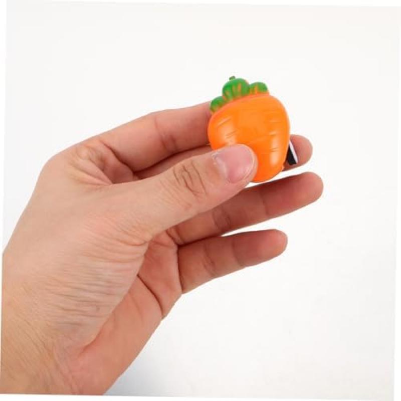 KONTONTY 50 Pieces Mini Pull Back Carrot Cars Toys for Easter Party, Kids Toy Vehicles Small Cars for Boys Girls