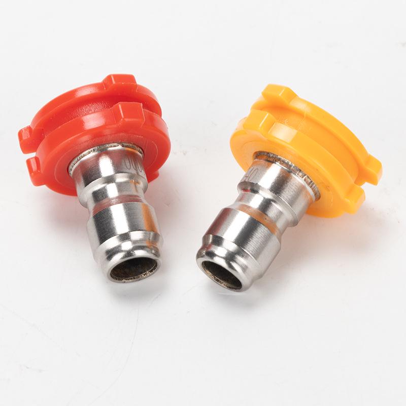 Duza pentru Mașină de Spălat cu Presiune cu Conectare Rapidă 1/4 în Formă de Evantai Accesoriu pentru Spălarea Mașinii