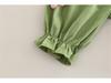 2025 New Korean Style: Puff Sleeve Floral Top & Shorts Summer Two-Piece Set for Baby Girls