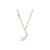 Starry Night Necklace Women Necklace Silver Rose-Gold 5483536