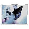 Diamond Painting "Animal Black Cat" Embroidery Cross Stitch Rhinestone Painting Decor Gift Bk