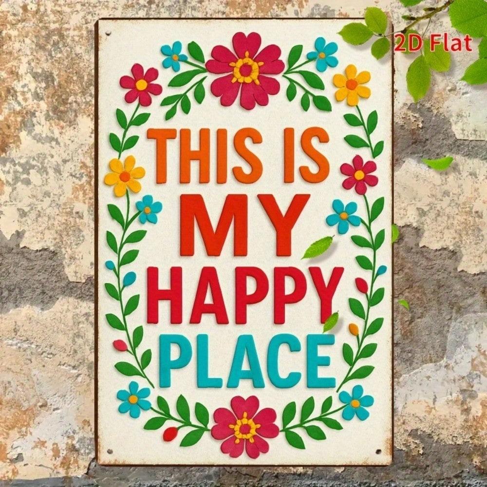 Vintage Metal Sign Retro Wall Art Home Decor 20x30cm