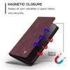 Wallet Case for Galaxy S25 Ultra - Leather/PU, Wine