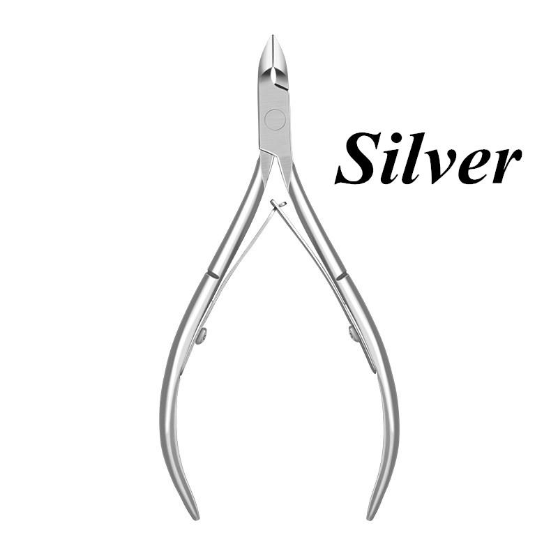

1 шт. профессиональные металлические наклонные ножницы для отшелушивания омертвевшей кожи с двойной пружиной серебряный