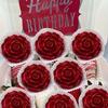 Květ Květ Růže Tvar Silikonová DIY 3D Forma na Dort Fondant Mýdlo Cupcake Cukroví Čokoláda Želé Dekorace Pečicí Nástroj Formy