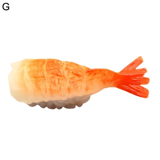 

Мультяшный кулон Имитация украшения холодильника Реквизит для съемок Модель суши Игрушки для еды Подарок для украшения G