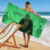 Roronoa Zoro Wano Print Beach Towel, Large Soft Quick Dry Towel for Beach Camping Swimming