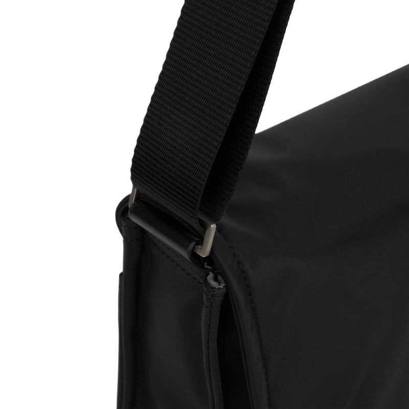 Calvin Klein Daily Commuter Portable Flap Fabric Messenger Bag Men bags Space-Black 4D3146G-UB1