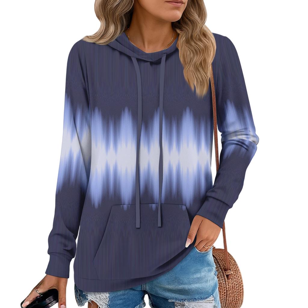 Damen Pullover Hoodies Teenager Mädchen Mode Kapuzensweatshirt Damen Herbst Tunika Top