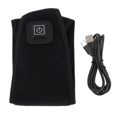 Heated Wrist Brace USB 3 Temperature Control Hook and Loop Wrist Heating Pad Wrap for Elbows Hand