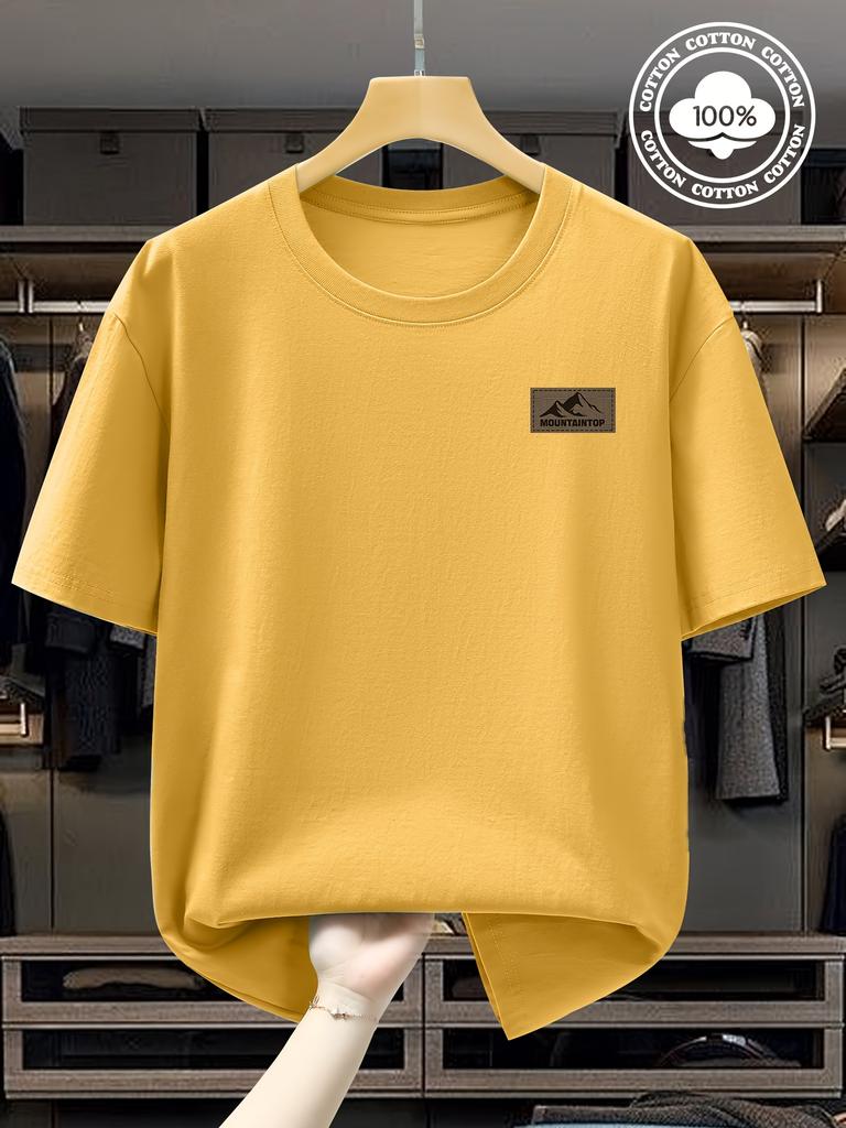 Simple Creative Fashion Print 100 Cotton Trendy Men Women Tshirt Summer Autumn Daily Outdoor Sports Casual Loose Short Sleeve