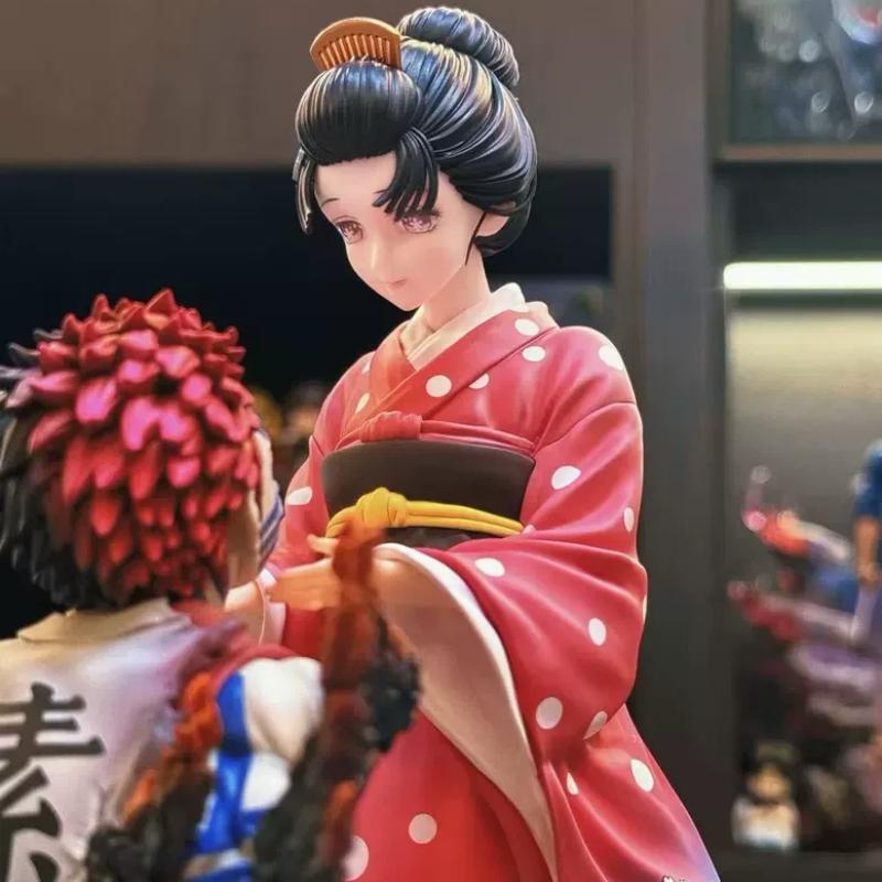 In Stock Demon Slayer Akaza Koyuki Limited Edition Pvc Figure Anime Statue Popart Figurine Gift For Anime Fans Desk Decor Toy