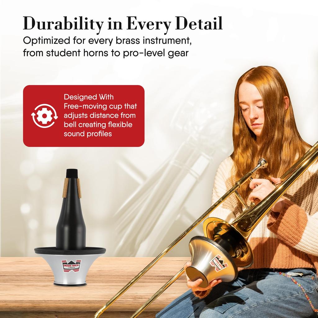 Denis Wick Mute with Cup for Tenor Trombone 5529